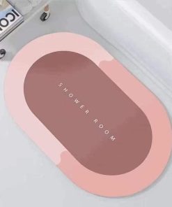 Super Absorbent Door Mat Non-slip Bathroom Carpet