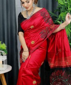 Dhupian Silk Saree