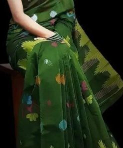 Half Slik Monipori Saree