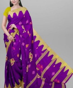 Half Slik Monipori Saree