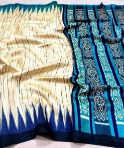 Indian tossor Girija Silk Saree.