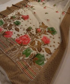 Indian Tantuj Silk Saree