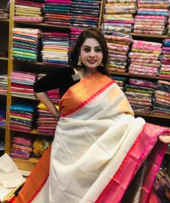 Indian Kota Gadual Saree.