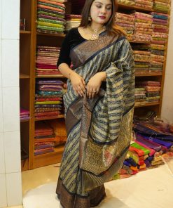 Pure Handloom, Soft Maheshwari Silk (South Indian)
